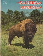 Vintage American Rifleman Magazine - February, 1970 - Very Good Condition