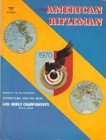 Vintage American Rifleman Magazine - March, 1970 - Very Good Condition