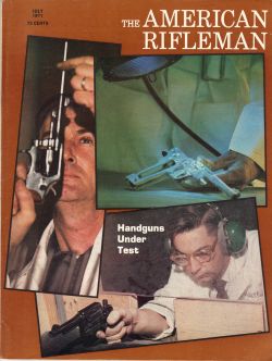 Vintage American Rifleman Magazine - July, 1971 - Very Good Condition