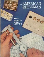 Vintage American Rifleman Magazine - November, 1972 - Very Good Condition