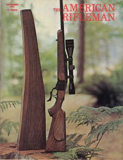 Vintage American Rifleman Magazine - November, 1973 - Good Condition