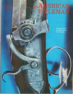 Vintage American Rifleman Magazine - December, 1973 - Very Good Condition