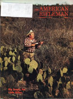 Vintage American Rifleman Magazine - November, 1975 - Very Good Condition