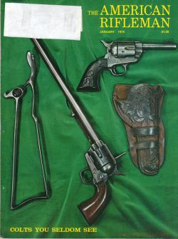 Vintage American Rifleman Magazine - Januray, 1976 - Very Good Condition