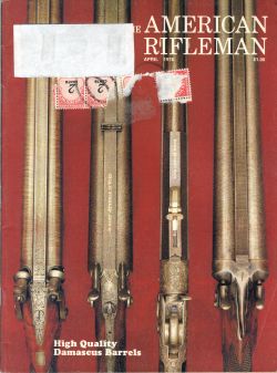 Vintage American Rifleman Magazine - April, 1976 - Very Good Condition