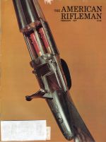 Vintage American Rifleman Magazine - February, 1977 - Very Good Condition