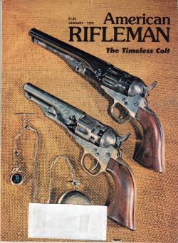 Vintage American Rifleman Magazine - January, 1979 - Very Good Condition