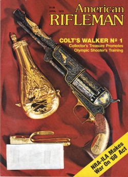 Vintage American Rifleman Magazine - April, 1979 - Very Good Condition