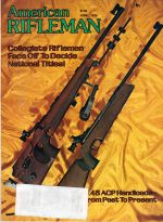 Vintage American Rifleman Magazine - June, 1979 - Very Good Condition