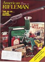 Vintage American Rifleman Magazine - September, 1979 - Very Good Condition