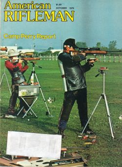 Vintage American Rifleman Magazine - October, 1979 - Very Good Condition