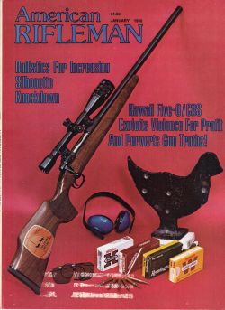 Vintage American Rifleman Magazine - January, 1980 - Very Good Condition