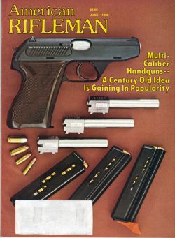 Vintage American Rifleman Magazine - June, 1980 - Very Good Condition