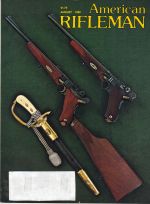 Vintage American Rifleman Magazine - August, 1980 - Very Good Condition