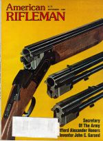 Vintage American Rifleman Magazine - September, 1980 - Very Good Condition