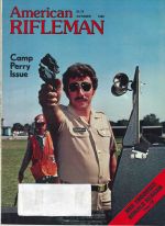 Vintage American Rifleman Magazine - October, 1980 - Very Good Condition