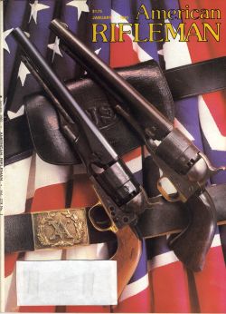 Vintage American Rifleman Magazine - January, 1981 - Very Good Condition
