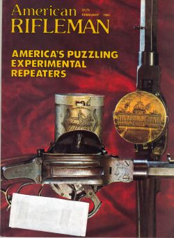 Vintage American Rifleman Magazine - February, 1981 - Very Good Condition