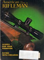 Vintage American Rifleman Magazine - December, 1981 - Very Good Condition