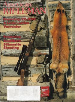 Vintage American Rifleman Magazine - July, 1982 - Very Good Condition