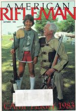 Vintage American Rifleman Magazine - October, 1983 - Very Good Condition