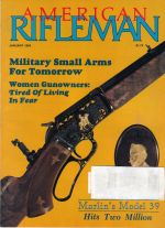 Vintage American Rifleman Magazine - January, 1984 - Very Good Condition