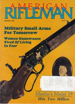 Vintage American Rifleman Magazine - January, 1984 - Very Good Condition