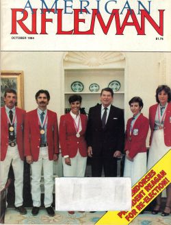 Vintage American Rifleman Magazine - October, 1984 - Very Good Condition