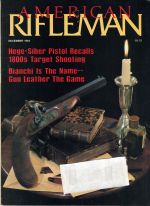 Vintage American Rifleman Magazine - December, 1984 - Very Good Condition