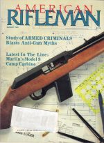 Vintage American Rifleman Magazine - August, 1985 - Very Good Condition