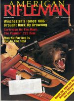 Vintage American Rifleman Magazine - December, 1985 - Very Good Condition