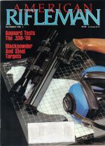 Vintage American Rifleman Magazine - December, 1986 - Very Good Condition
