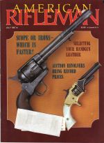 Vintage American Rifleman Magazine - July, 1987 - Very Good Condition