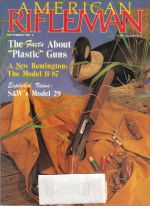 Vintage American Rifleman Magazine - September, 1987 - Very Good Condition