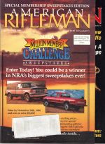 Vintage American Rifleman Magazine - September, 1988 - Very Good Condition