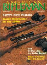 Vintage American Rifleman Magazine - January, 1989 - Very Good Condition