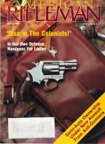 Vintage American Rifleman Magazine - March, 1989 - Very Good Condition