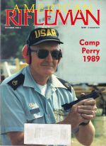 Vintage American Rifleman Magazine - October, 1989 - Very Good Condition