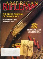 Vintage American Rifleman Magazine - December, 1989 - Very Good Condition
