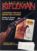 Vintage American Rifleman Magazine - April, 1990 - Very Good Condition