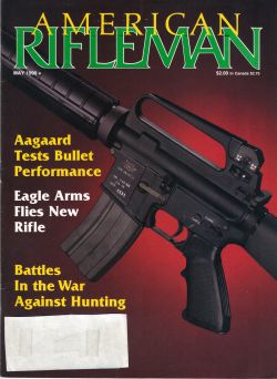 Vintage American Rifleman Magazine - May, 1990 - Like New Condition