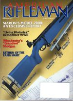 Vintage American Rifleman Magazine - December, 1991 - Very Good Condition