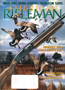 Vintage American Rifleman Magazine - September, 1993 - Very Good Condition