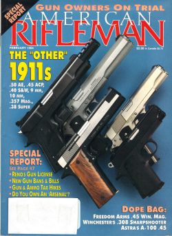 Vintage American Rifleman Magazine - February, 1994 - Very Good Condition