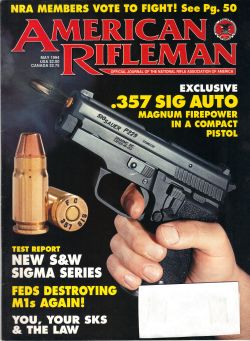 Vintage American Rifleman Magazine - May, 1994 - Very Good Condition