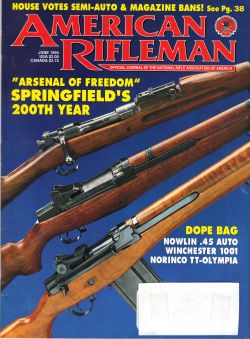 Vintage American Rifleman Magazine - June, 1994 - Very Good Condition