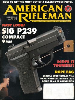Vintage American Rifleman Magazine - December, 1995 - Very Good Condition