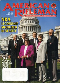 Vintage American Rifleman Magazine - July, 1997 - Very Good Condition