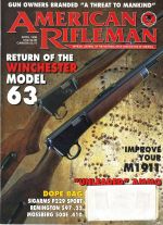 Vintage American Rifleman Magazine - April, 1998 - Very Good Condition