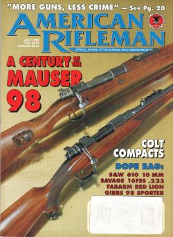 Vintage American Rifleman Magazine - July, 1998 - Very Good Condition